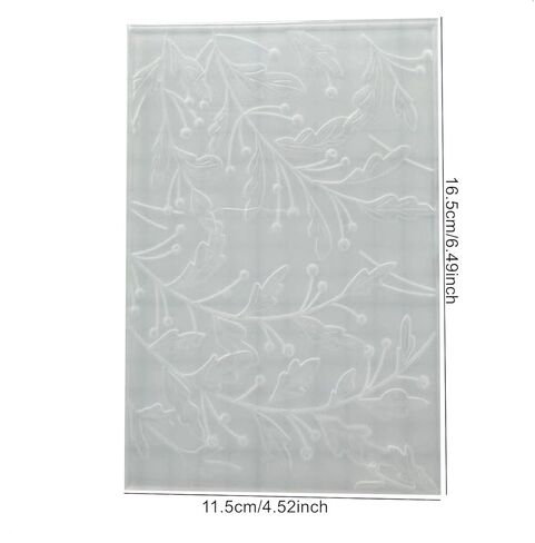 DIYology 3D Woodland Embossing Folders for Card Making, Birch Tree Background Texture Embossing Folder Template for DIY Paper Crafts Scrapbooking Polymer Clay Decoration in Saudi Arabia