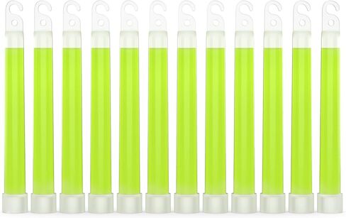 Swiss Safe Premium 6" Glow Sticks - Extra Bright, 12+ Hour Duration, Emergency Ready in Kuwait