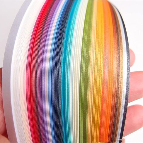 Metallic Quilling Paper Strips 10mm White for Craft Paper Strip Hobbycraft DIY Orgami Luky Star Paper Filigree Coil Strips 3/8inch for Weaving Projects Moravian Stars, German Stars and Froebel Stars in Saudi Arabia