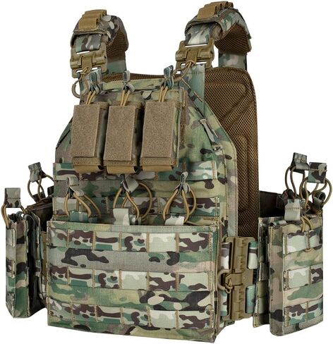 vAv YAKEDA Camo Tactical Outdoor Carrier Vest in Kuwait