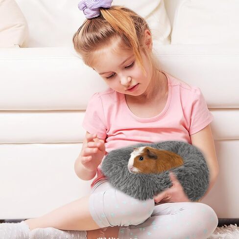 2 Pieces Guinea Pig Beds, Hamster Beds, Thickened and Warm Winter Guinea Pig Beds for Dwarf Rabbits, Chinchillas, Hamsters, Hedgehogs, Ferrets, Maned Lizards and Rats in Kuwait