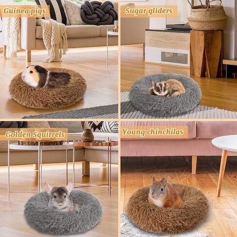 2 Pieces Guinea Pig Beds, Hamster Beds, Thickened and Warm Winter Guinea Pig Beds for Dwarf Rabbits, Chinchillas, Hamsters, Hedgehogs, Ferrets, Maned Lizards and Rats in Kuwait