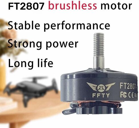 X2807 1300KV محركات كهربائية بدون فرشاة 6S لـ 7 بوصة طويلة المدى FPV Racing Drone منخفضة الضوضاء محركات FPV بدون طيار (4 قطعة 2807/1300KV) in Saudi Arabia
