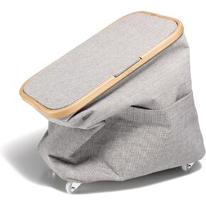 Prym Canvas & Multi faltbar grau Box Canvas & Bamboo, 38 x 26 x 37 cm, Grey