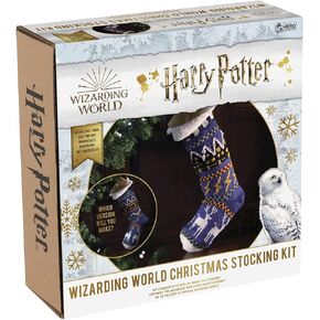 Hero Collector Hogwarts Christmas Stocking Kit | Harry Potter Wizarding World Knitting Kits