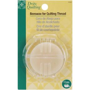 Dritz 3153 Beeswax for Quilting Thread with Holder, Natural, 1 Pack