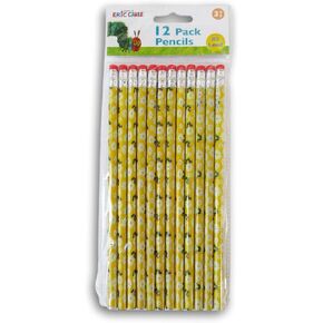 Teaching Tree Eric Carle Hungry Caterpillar Pencils Reward Incentive - 12 Count