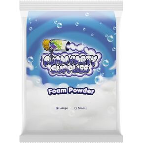 Foam Powder for Foam Machine with 60 Gallons Capacity - Pet & Human Safe, Ultra Concentrated - Eco-Friendly, Non-Staining for Parties, Weddings, Events - Compatible with FOAMO Machines