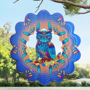 Cardinal Hanging Wind Spinners Outdoor,Cardinal Gifts for Women Mom Grandma Wife,11 inch Stainless Steel Wind Spinner Garden Yard Decor Ornaments Outside Decorations-Fruit Cardinal