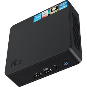 Intel NUC 12 Mini PC Kit NUC12WSHi7 (12-Core i7-1260P 16GB RAM 512GB SSD Iris XE Graphics) Windows 11 Pro Latest Desktop Computer Mini PC,2 x Thunderbolt 4, Intel nuc Wi-Fi 6E AX211 Wireless