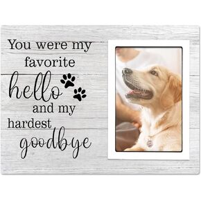 SteadStyle Dog Memorial Gifts for Loss of Dog, Pet Memorial Gifts, Sympathy Gifts for Loss of Dog, Pet Remembrance Gift, Dog Picture Frame, Pet Memorial Gifts Fit 4x6 in Photo