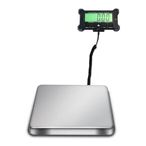 Charmline 660lbs x 0.2oz High Accuracy Digital Postal Scales, Shipping Scale with 15x12 Stainless Steel Platform, Heavy Duty Scale for Packages/Small Business/Postage/Luggage