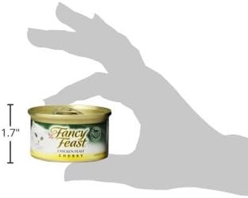 بورينا فانسي فيست طعام قطط رطب بالدجاج - (عبوة من 24 قطعة) 3 أوقية. علب in Kuwait