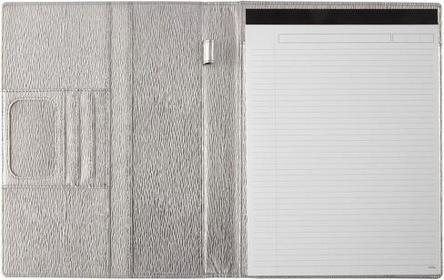 وسادة TUL® من الجلد النباتي، مقاس Letter، فضي معدني in Kuwait