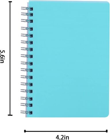 Spiral Notebook, 3 Pack Small Notebooks 4.3''x 5.7'',Mini Ruled Lined Journal, 480 Pages, College School Supplies Pocket Notebook for Work, Aesthetic Gift Office Supplies for Teen Girls,Boys in Saudi Arabia