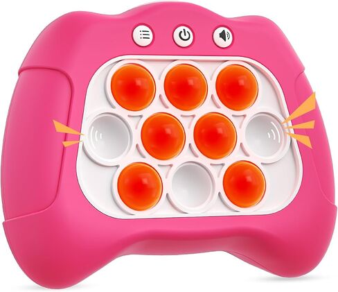 Fast Push Bubble Up Fidget Toy, Electronic Light Up Game Console, Cool Birthday Gifts for 6 7 8 9 10-12 Year Boys and Girls Stress Toy, Concentration Speed Puzzle Game for Family Party in Saudi Arabia
