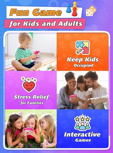 Fast Push Bubble Up Fidget Toy, Electronic Light Up Game Console, Cool Birthday Gifts for 6 7 8 9 10-12 Year Boys and Girls Stress Toy, Concentration Speed Puzzle Game for Family Party in Saudi Arabia
