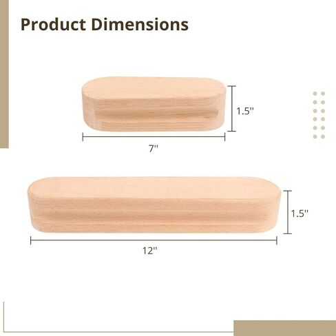 Homaisson 2 جهاز كمبيوتر شخصى 7 بوصة 12 بوصة مصفق خياط من الخشب الصلب، أدوات خياطة مصفق للضغط على الدرزات واللحف، مصفق خياطة محزز مزدوج الجانب مع قبضة مريحة in Kuwait