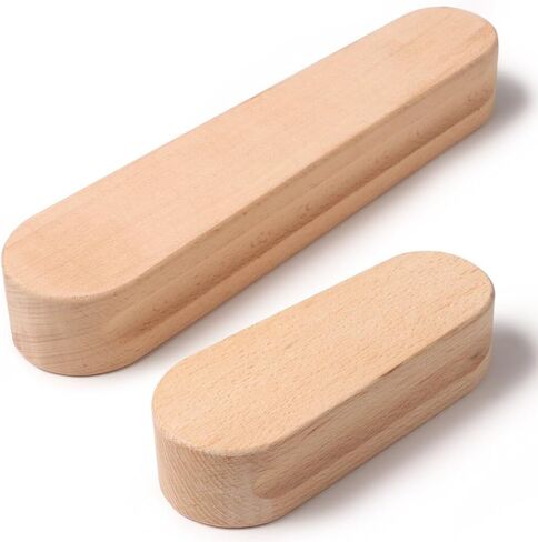 Homaisson 2 جهاز كمبيوتر شخصى 7 بوصة 12 بوصة مصفق خياط من الخشب الصلب، أدوات خياطة مصفق للضغط على الدرزات واللحف، مصفق خياطة محزز مزدوج الجانب مع قبضة مريحة in Kuwait