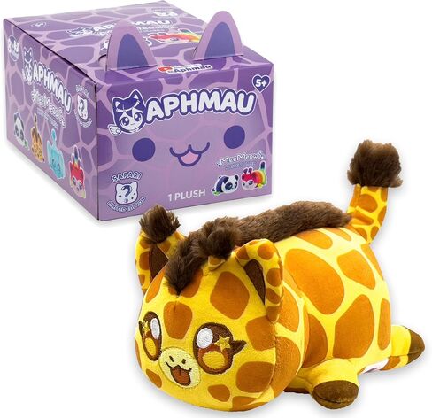 Aphmau 6" MeeMeow Mystery Plush – Series 1 Safari - 2 Pack; YouTube Gaming Channel, Blind Box, 2 of 8 Possible Safari MeeMeows, Official Merch in Saudi Arabia