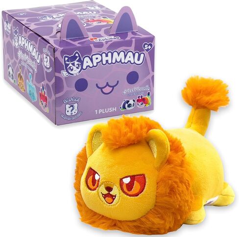 Aphmau 6" MeeMeow Mystery Plush – Series 1 Safari - 2 Pack; YouTube Gaming Channel, Blind Box, 2 of 8 Possible Safari MeeMeows, Official Merch in Saudi Arabia