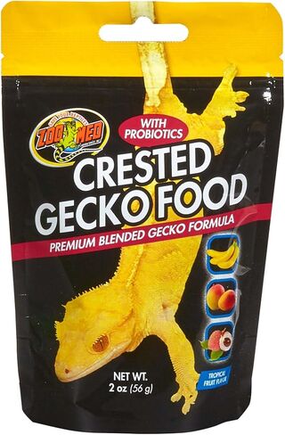 Zoo Med Tropical Fruit Flavor Crested Gecko Food 2 oz. in Saudi Arabia