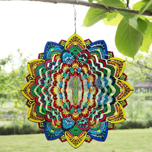Cardinal Hanging Wind Spinners Outdoor,Cardinal Gifts for Women Mom Grandma Wife,11 inch Stainless Steel Wind Spinner Garden Yard Decor Ornaments Outside Decorations-Fruit Cardinal in Saudi Arabia
