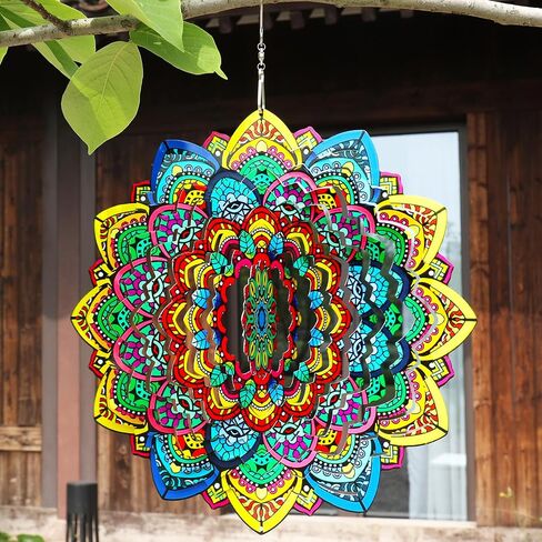 Cardinal Hanging Wind Spinners Outdoor,Cardinal Gifts for Women Mom Grandma Wife,11 inch Stainless Steel Wind Spinner Garden Yard Decor Ornaments Outside Decorations-Fruit Cardinal in Saudi Arabia