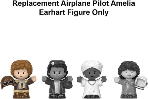 Replacement Part for Little People Collectible Set of Inspiring Women - HBT94 - Replacement Airplane Pilot Amelia Earhart Figure in Saudi Arabia
