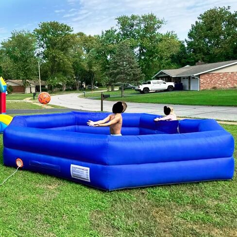 OZIS Gaga Ball Pit Inflatable 15FT with Built-in Blower, Portable Gaga Pit for Indoor Outdoor School Family Activities Easy to Setup in Saudi Arabia