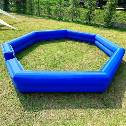 OZIS Gaga Ball Pit Inflatable 15FT with Built-in Blower, Portable Gaga Pit for Indoor Outdoor School Family Activities Easy to Setup in Saudi Arabia