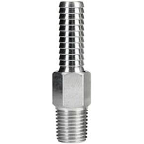 Moeller 033808-10 3/8 NPT 3/8" Barb Brass Anti-Siphon Valve