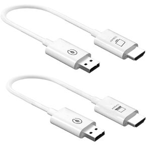 KCEVE 4K HDMI Transmitter and Receiver 50M, HDMI to HDMI Extender for Watching Movies, Gaming, and Live, from laptops, PC to HDTV Projector, TV for Home Theater or Office Use