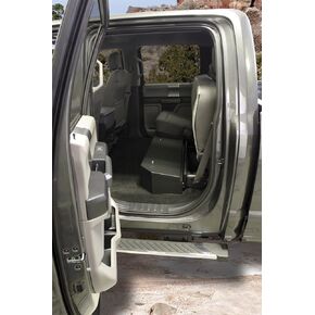 2015+ Ford F-Series SuperCrew Under Rear Seat Lockbox