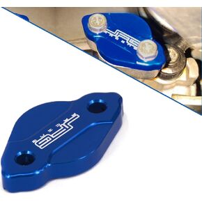 Motorcycle Front And Rear Brake Fluid Reservoir Cover CNC Cap Set Compatible To YZ125 YZ250 YZ426F-450F 08-21 YZ250F 07-21 YZ125X WR250F 17-21 YZ250X YZ450FX WR450F 16-21 YZ250FX 15-21 Blue
