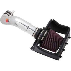 K&N Cold Air Intake Kit: Increase Acceleration & Towing Power, Guaranteed to Increase Horsepower up to 12HP: Compatible with 5.0L, V8, 2011-2014 Ford F150, 57-2581 in Kuwait
