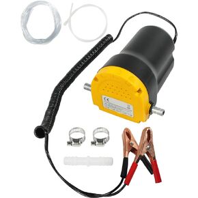 Zlirfy Oil Change Pump Extractor,12V 60W Oil Fluid Pump Extractor Scavenge Oil Suction Pump,Diesel Fluid Scavenge Suction Oil Transfer Pump,Oil Change Pump for Car Boat Motorbike Tractor Truck RV ATV