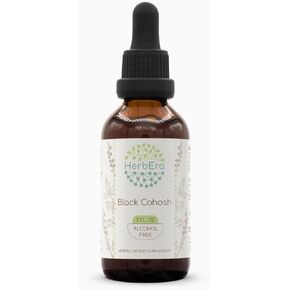 Black Cohosh B120 Alcohol-Free Herbal Extract Tincture, Responsibly farmed Black Cohosh (Cimicifuga racemosa) (4 fl oz)
