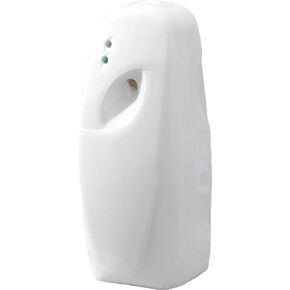 Automatic Air Freshener Dispenser, Home indoor Wall-mounted Automatic Adjustable Fragrance Aerosol Sprayer for Bathroom, Hotel, Office and Public Area,White,Air Freshener Spray Refill not included
