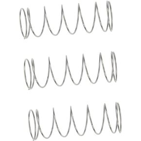 3pcs Piston Button Spring Trumpet Accessories Guitar Stuff Guitar Parts Trumpet Button Set Humbucker Spring Trumpet Replacement Parts Trumpet Button Accessories Silver Copper Pipe