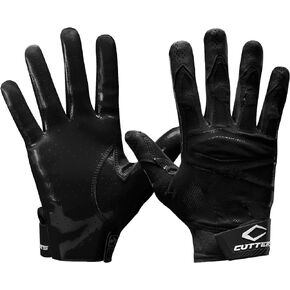 Cutters Football Wide Receiver Gloves. Rev Pro 4.0 Ultra Grip No Slip. Youth and Adult Sizes (1 Pair)