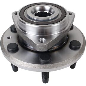 MACEL 513277 Wheel Bearing and Hub Assembly Front/Rear for 08-17 Buick Enclave, 09-17 Chevy Traverse, 07-16 GMC Acadia, 07-10 Saturn Outlook 6 Lugs w/ABS