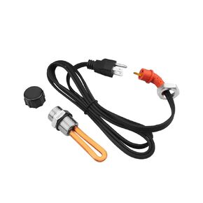 5003619AB Engine Block Heater Assembly Fit for Dodge for Ram 1500 2500 3500 4500 5500 Fit for Ram 2500 3500 4500 5500 2011-2018 120V 750W Heating Unit with Wiring Harness Replace 30601007