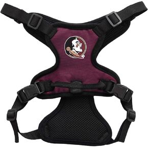 Littlearth Unisex-Adult NCAA Florida State Seminoles Front Clip Pet Harness, Team Color, Large