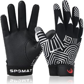 SPOMAT Youth Baseball Batting Gloves for Kids Boys Girls Ages 5-12