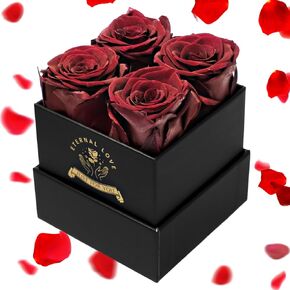 Nietiy Rose Flower Gifts for Women, Valentines Day Gifts,Birthday Gifts for Women,Flowers for Delivery Prime,Roses,Preserved Rose,Gifts for Her,Roses for Delivery Prime,Flowers for Valentines Day