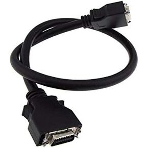 CN20 20-Pin MDR SCSI I/O Signal Male to Male Connection Cable 0.5m