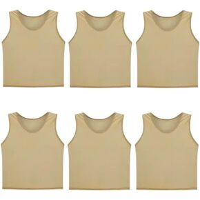 Tych3L Scrimmage Training Vest Kids Youth Adult Soccer Practice Jersey Athletic Pinnies (6 & 12 Pack)