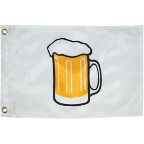 Jolly Roger Flag Nylon 12" X 18" Novelty Taylor Boat