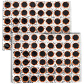 Bike Bicycle Tire Patches, Not Self-Adhesive Rubber Patch Outdoor Cycling Bicycle Tire Tool for All Inflatable Inner Tubes in Road Emergency